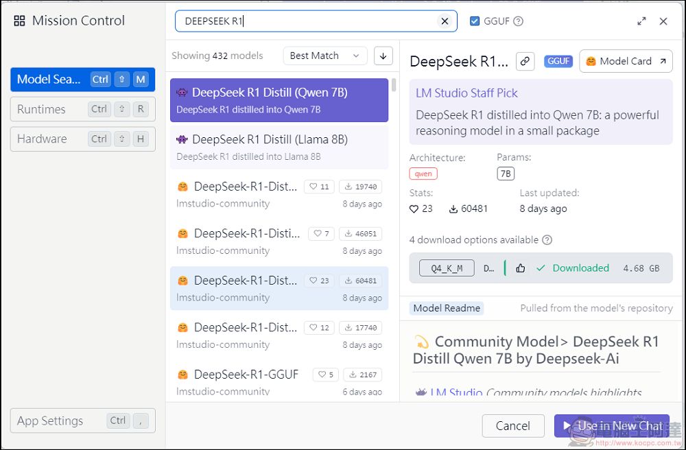 在家免上網就能用 DeepSeek R1,教你怎麼使用 LM Studio 無腦安裝部屬本地使用 - 電腦王阿達 在家免上網就能用 DeepSeek R1,教你怎麼使用 LM Studio 無腦安裝部屬本地使用 - 電腦王阿達