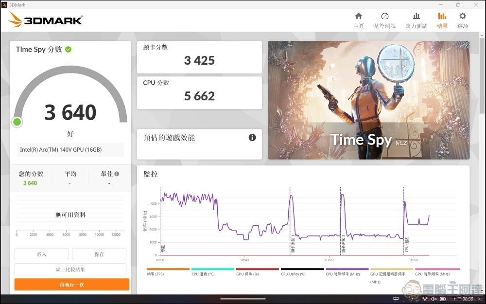 TIME SPY AI 未插電 TIME SPY AI 未插電