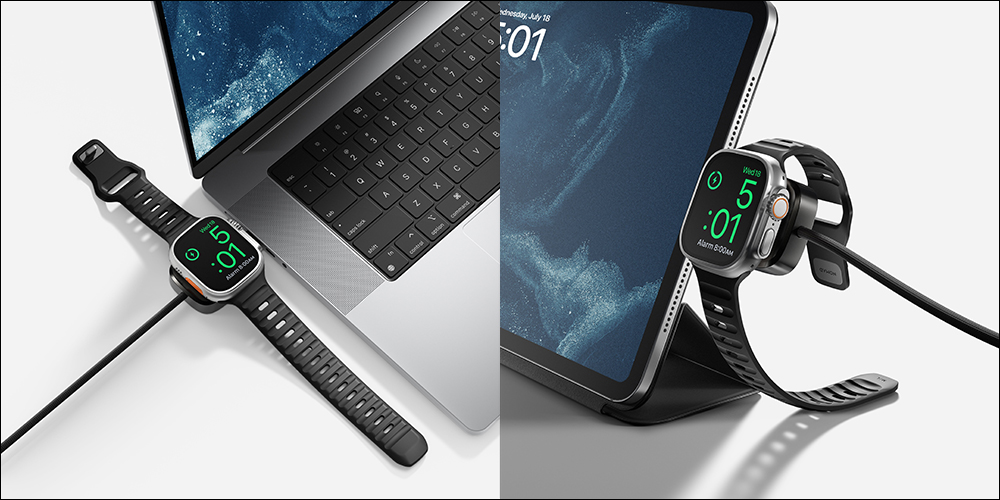 只需 1 條線!Nomad 推出首款結合 Apple Watch 快充模組的雙 USB-C 充電線,可為 Apple Watch、AirPods 等裝置同時進行快充 - 電腦王阿達 只需 1 條線!Nomad 推出首款結合 Apple Watch 快充模組的雙 USB-C 充電線,可為 Apple Watch、AirPods 等裝置同時進行快充 - 電腦王阿達