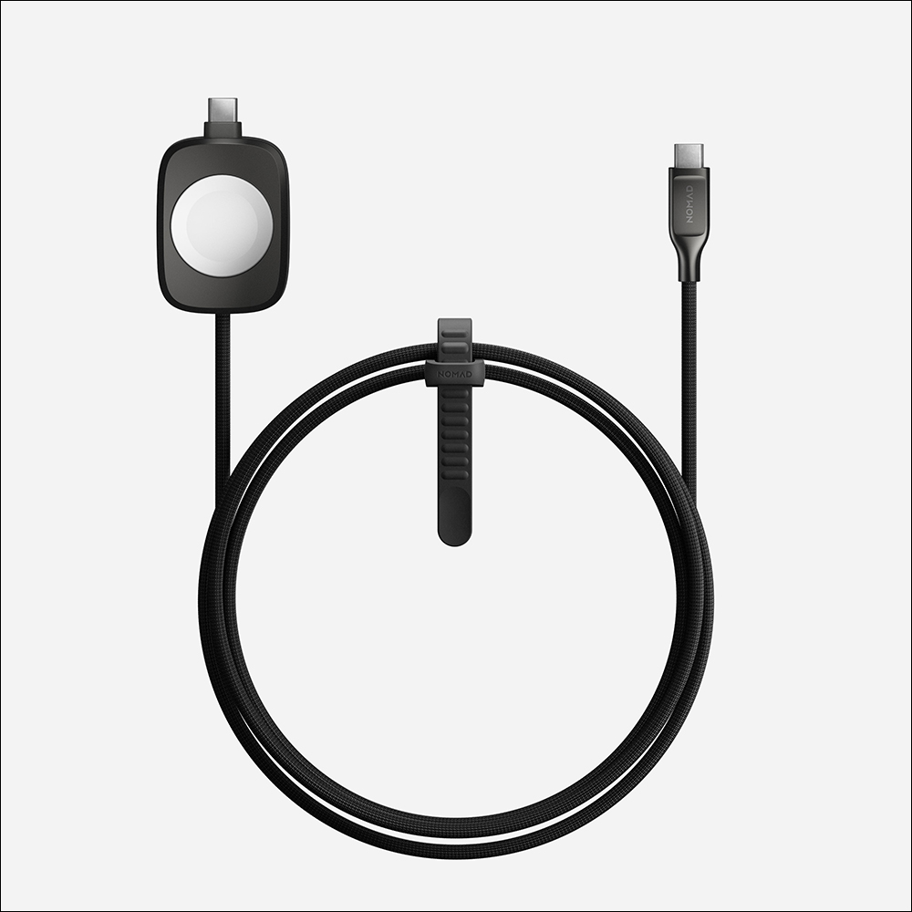 只需 1 條線!Nomad 推出首款結合 Apple Watch 快充模組的雙 USB-C 充電線,可為 Apple Watch、AirPods 等裝置同時進行快充 - 電腦王阿達 只需 1 條線!Nomad 推出首款結合 Apple Watch 快充模組的雙 USB-C 充電線,可為 Apple Watch、AirPods 等裝置同時進行快充 - 電腦王阿達