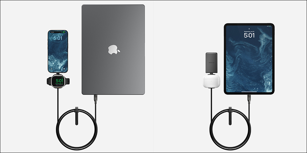 只需 1 條線!Nomad 推出首款結合 Apple Watch 快充模組的雙 USB-C 充電線,可為 Apple Watch、AirPods 等裝置同時進行快充 - 電腦王阿達 只需 1 條線!Nomad 推出首款結合 Apple Watch 快充模組的雙 USB-C 充電線,可為 Apple Watch、AirPods 等裝置同時進行快充 - 電腦王阿達