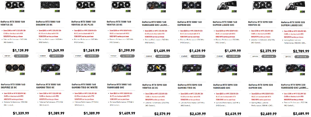 不只是黃牛,連 ASUS、MSI 也悄悄調高 RTX 5090 的售價 - 電腦王阿達 不只是黃牛,連 ASUS、MSI 也悄悄調高 RTX 5090 的售價 - 電腦王阿達