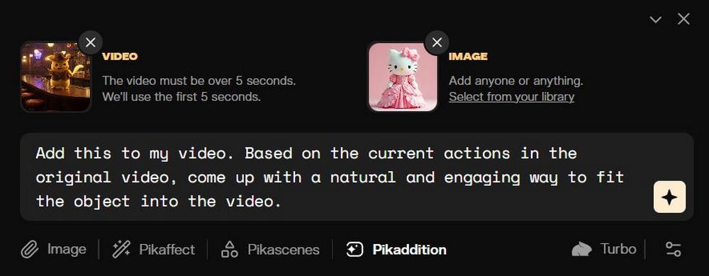 Pika 推出新功能 Pikadditions,使用一段影片+一張照片就能完美無縫合成 - 電腦王阿達 Pika 推出新功能 Pikadditions,使用一段影片+一張照片就能完美無縫合成 - 電腦王阿達