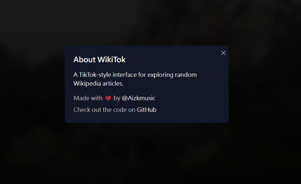 開發者建立「WikiTok」網站,你可以無限滑動閱讀維基百科文章 - 電腦王阿達 開發者建立「WikiTok」網站,你可以無限滑動閱讀維基百科文章 - 電腦王阿達