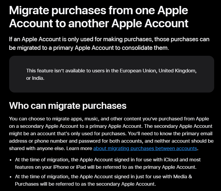 Apple ID 現在可以合併二個帳號之間的購買項目了!但有一些限制 - 電腦王阿達 Apple ID 現在可以合併二個帳號之間的購買項目了!但有一些限制 - 電腦王阿達