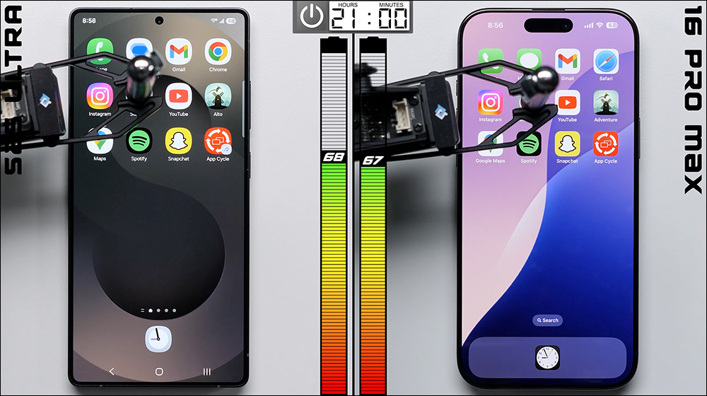 iPhone 16 Pro Max 對決三星 Galaxy S25 Ultra 電池續航 PK - 電腦王阿達 iPhone 16 Pro Max 對決三星 Galaxy S25 Ultra 電池續航 PK - 電腦王阿達