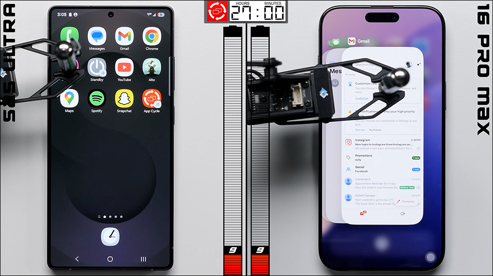 iPhone 16 Pro Max 對決三星 Galaxy S25 Ultra 電池續航 PK - 電腦王阿達 iPhone 16 Pro Max 對決三星 Galaxy S25 Ultra 電池續航 PK - 電腦王阿達