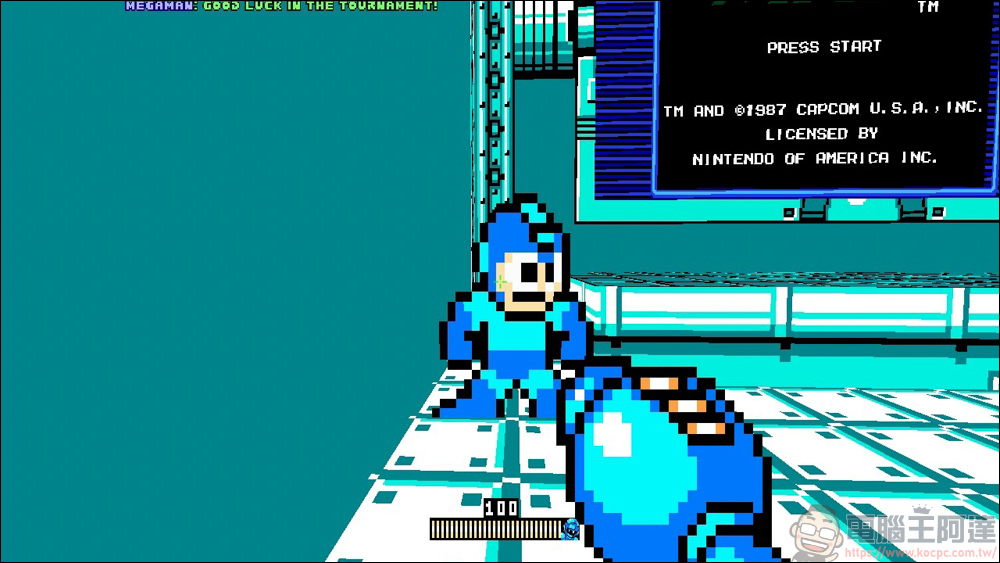 同人遊戲作品分享,洛克人第一人稱射擊遊戲「Mega Man 8-bit Deathmatch」 - 電腦王阿達 同人遊戲作品分享,洛克人第一人稱射擊遊戲「Mega Man 8-bit Deathmatch」 - 電腦王阿達