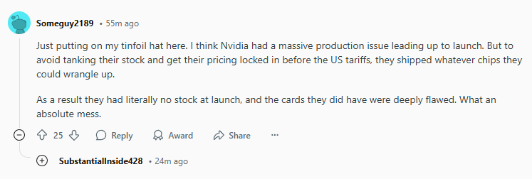 NVIDIA 不誠實?國外發現 RTX 5080 晶片一樣也有缺陷 - 電腦王阿達 NVIDIA 不誠實?國外發現 RTX 5080 晶片一樣也有缺陷 - 電腦王阿達