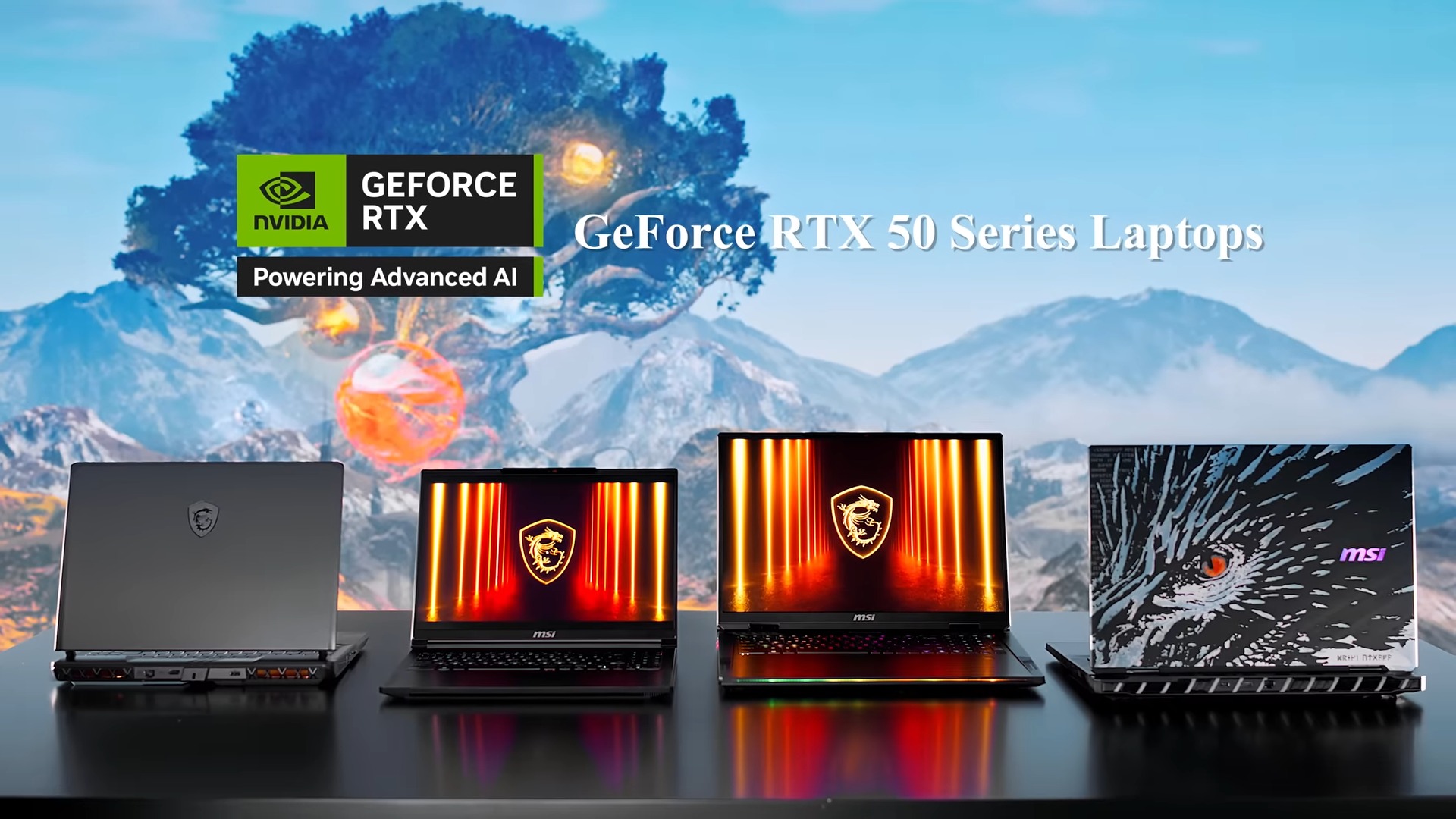 全新世代 MSI GeForce RTX 50 系列筆記型電腦發表:龍魂鍛造 制霸遊戲戰場 - 電腦王阿達 全新世代 MSI GeForce RTX 50 系列筆記型電腦發表:龍魂鍛造 制霸遊戲戰場 - 電腦王阿達