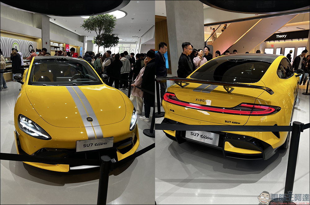 小米 Xiaomi SU7 Ultra 實車動眼看!1548 匹馬力的史上最速四門純電超跑 - 電腦王阿達 小米 Xiaomi SU7 Ultra 實車動眼看!1548 匹馬力的史上最速四門純電超跑 - 電腦王阿達