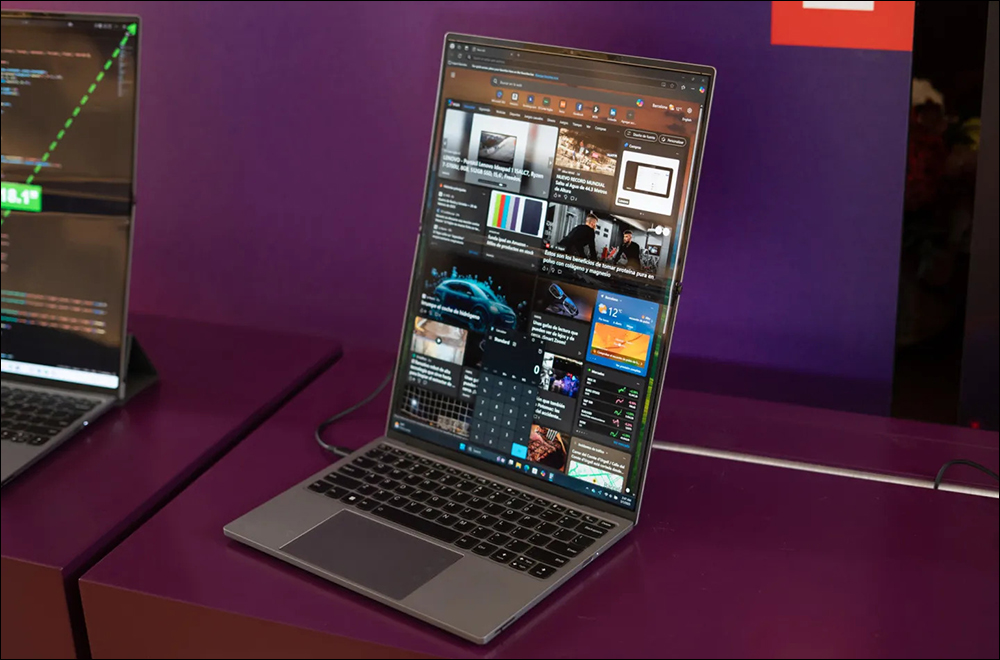 Lenovo ThinkBook Flip 採用直式折疊螢幕的 AI 概念筆電在 MWC 2025 亮相 - 電腦王阿達 Lenovo ThinkBook Flip 採用直式折疊螢幕的 AI 概念筆電在 MWC 2025 亮相 - 電腦王阿達