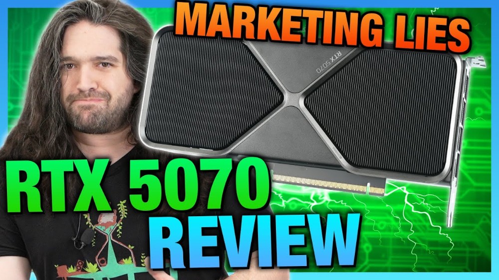 各種酸!國外評測 RTX 5070 顯卡:有史以來最糟的 70、NVIDIA 說謊 - 電腦王阿達 各種酸!國外評測 RTX 5070 顯卡:有史以來最糟的 70、NVIDIA 說謊 - 電腦王阿達