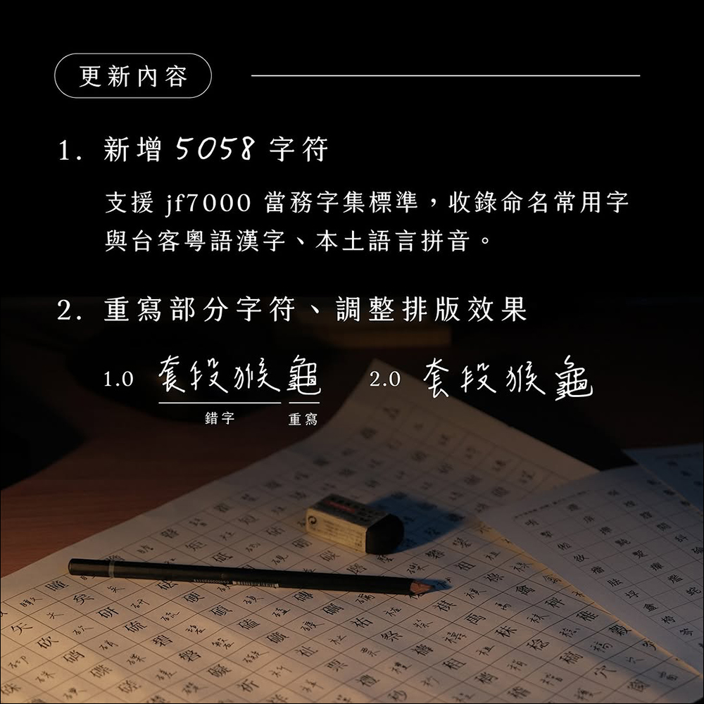 免費開源手寫字型「辰宇落雁體 2.0」釋出!超好看手寫字免費下載、可商用 - 電腦王阿達 免費開源手寫字型「辰宇落雁體 2.0」釋出!超好看手寫字免費下載、可商用 - 電腦王阿達