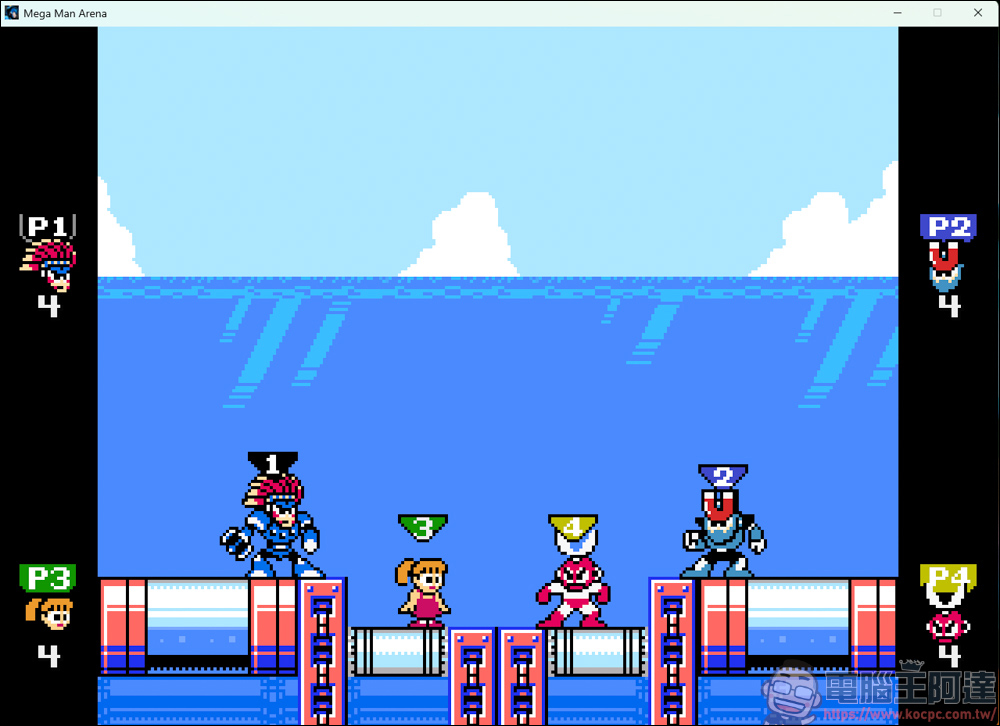 《Mega Man Arena》:粉絲自製洛克人角色大亂鬥,支援四人對戰! - 電腦王阿達 《Mega Man Arena》:粉絲自製洛克人角色大亂鬥,支援四人對戰! - 電腦王阿達