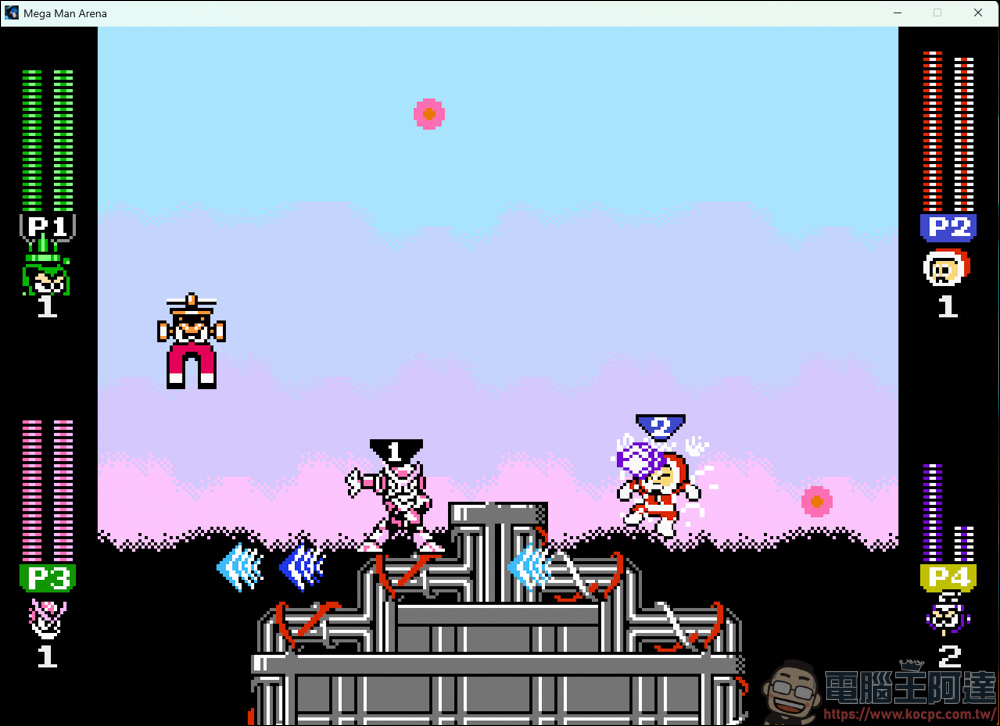 《Mega Man Arena》:粉絲自製洛克人角色大亂鬥,支援四人對戰! - 電腦王阿達 《Mega Man Arena》:粉絲自製洛克人角色大亂鬥,支援四人對戰! - 電腦王阿達