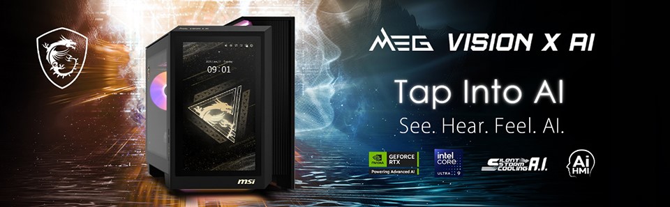 MSI 正式推出「MEG VISION X AI 2nd」電競桌機:結合尖端科技與創新設計,預購送限量贈禮 - 電腦王阿達 MSI 正式推出「MEG VISION X AI 2nd」電競桌機:結合尖端科技與創新設計,預購送限量贈禮 - 電腦王阿達