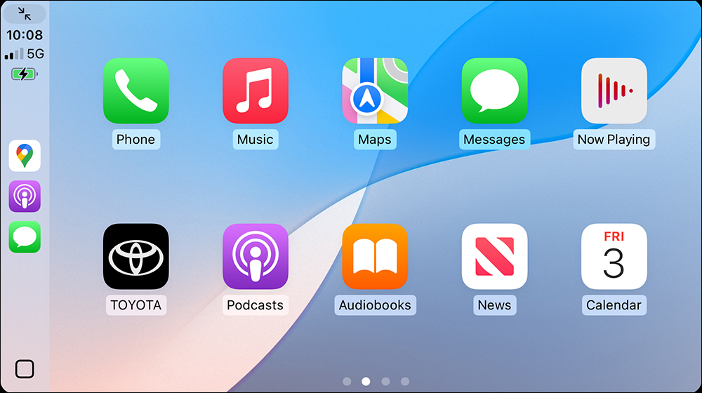 蘋果 CarPlay 大升級!iOS 18.4 曝光全新三排圖示介面更新 - 電腦王阿達 蘋果 CarPlay 大升級!iOS 18.4 曝光全新三排圖示介面更新 - 電腦王阿達