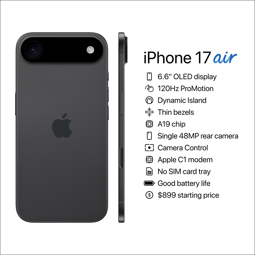 iPhone 17 全系列模型機曝光!MagSafe 全面支援,iPhone 17 Air 超薄機身引關注 - 電腦王阿達 iPhone 17 全系列模型機曝光!MagSafe 全面支援,iPhone 17 Air 超薄機身引關注 - 電腦王阿達