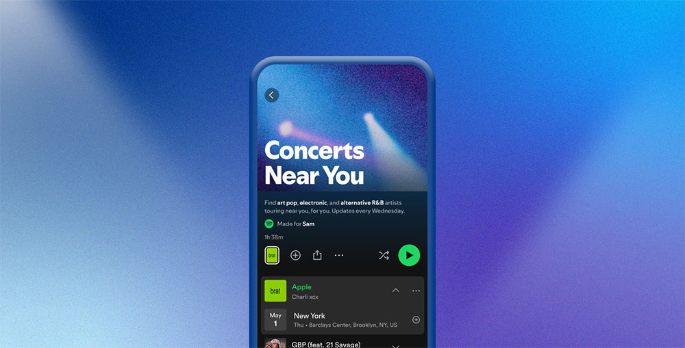Spotify 推出「附近的演唱會」新功能,資訊、購票途徑一應俱全 - 電腦王阿達 Spotify 推出「附近的演唱會」新功能,資訊、購票途徑一應俱全 - 電腦王阿達