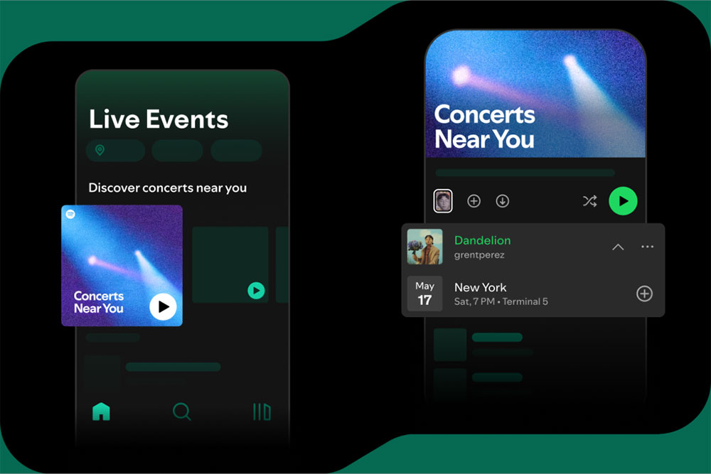Spotify 推出「附近的演唱會」新功能,資訊、購票途徑一應俱全 - 電腦王阿達 Spotify 推出「附近的演唱會」新功能,資訊、購票途徑一應俱全 - 電腦王阿達