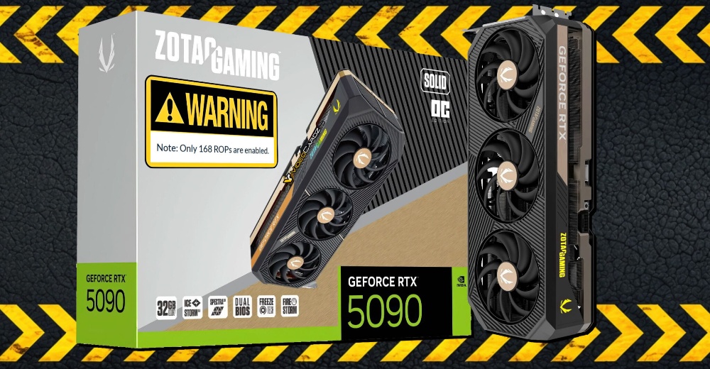 缺少 ROP 的 RTX 5090 國外改用次級品名義繼續賣,但價格沒有比較便宜 - 電腦王阿達 缺少 ROP 的 RTX 5090 國外改用次級品名義繼續賣,但價格沒有比較便宜 - 電腦王阿達