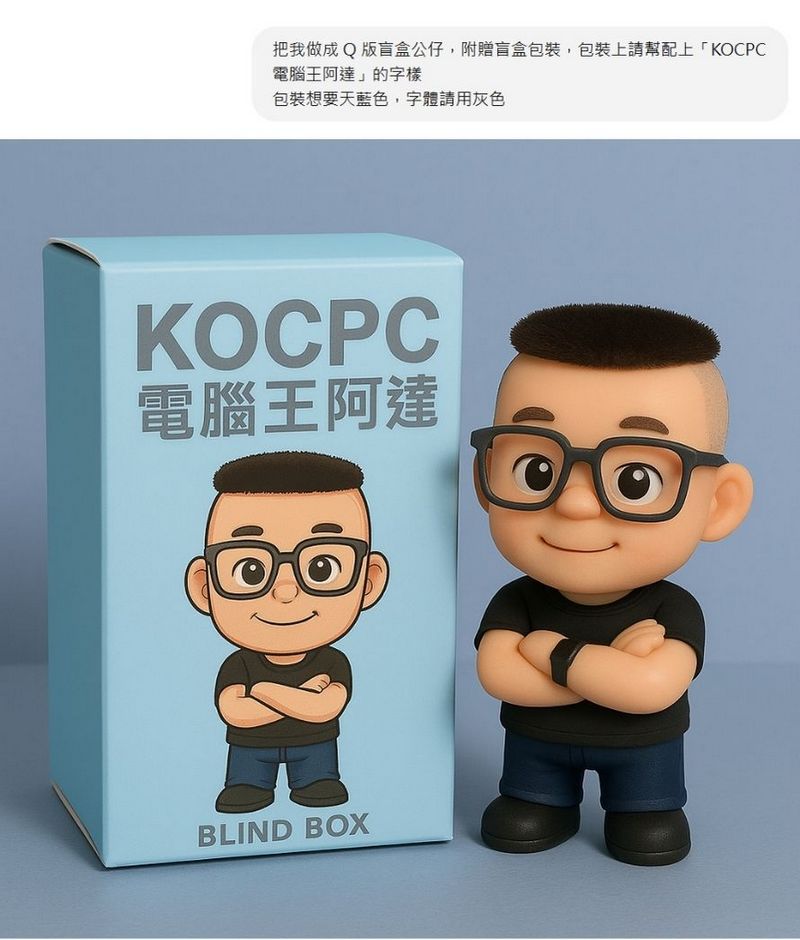 ChatGPT 4o 圖片生成新玩法!教你打造 Q 版公仔與盲盒,附贈咒語 - 電腦王阿達 ChatGPT 4o 圖片生成新玩法!教你打造 Q 版公仔與盲盒,附贈咒語 - 電腦王阿達