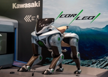 川崎重工於2025關西萬博展出科幻感十足的四足氫能越野概念機「CORLEO」