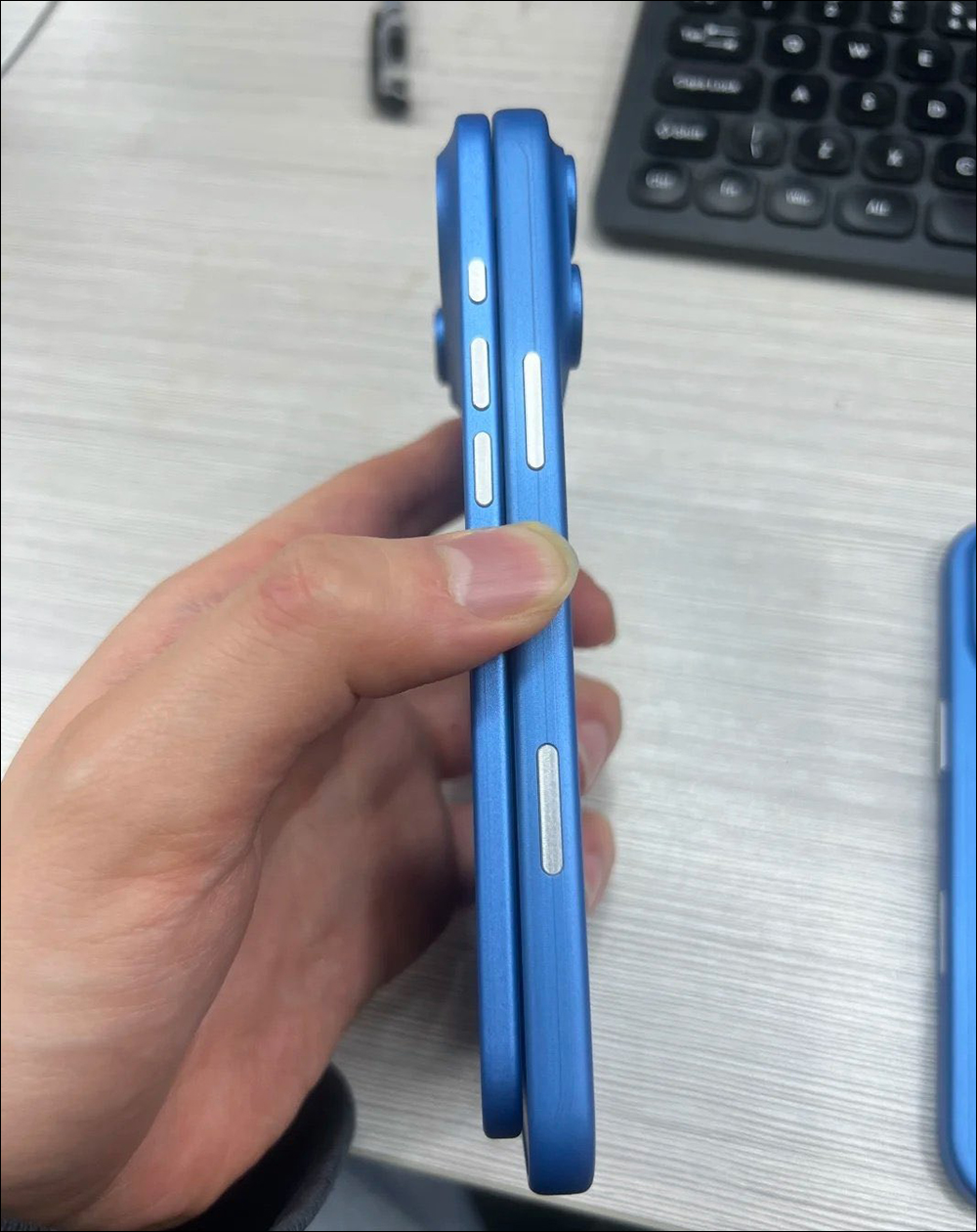 iPhone 17 Air 新機模比較圖曝光: 5.5mm 厚度比了才知道,真的超薄! - 電腦王阿達 iPhone 17 Air 新機模比較圖曝光: 5.5mm 厚度比了才知道,真的超薄! - 電腦王阿達
