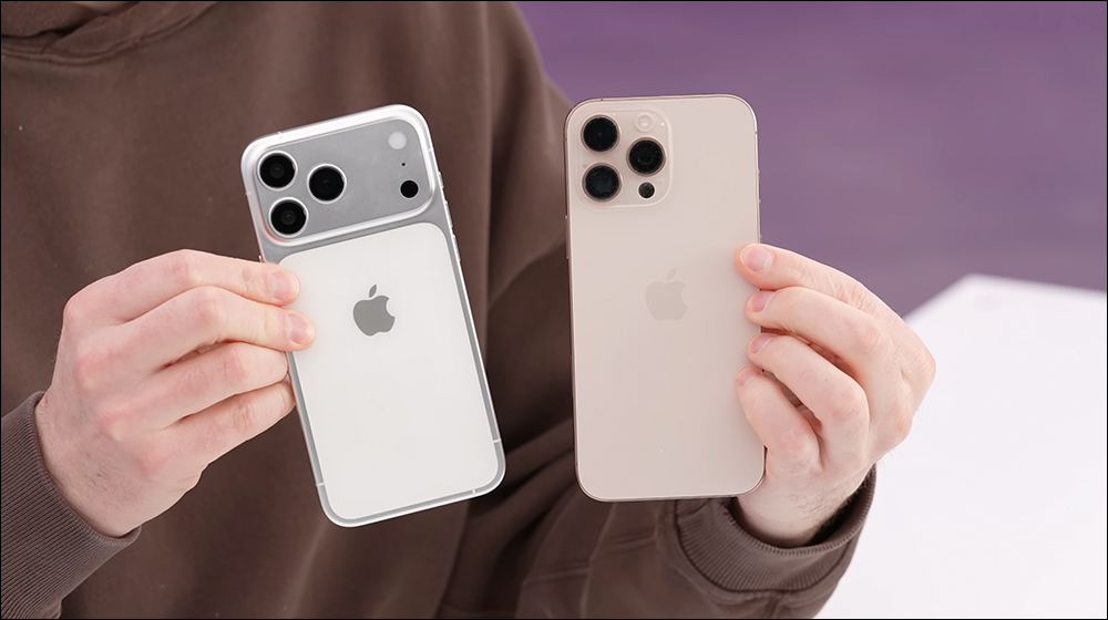 iPhone 17 Pro 系列開箱動手玩影片曝光!模型機揭露厚度、相機模組全面增加,外觀細節提前看 - 電腦王阿達 iPhone 17 Pro 系列開箱動手玩影片曝光!模型機揭露厚度、相機模組全面增加,外觀細節提前看 - 電腦王阿達