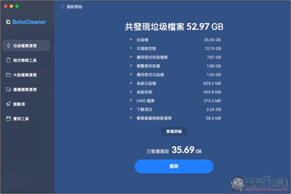 BuhoCleaner 最強 Mac 清理工具,一鍵釋放更多儲存空間、記憶體、移除沒在用的應用程式 - 電腦王阿達 BuhoCleaner 最強 Mac 清理工具,一鍵釋放更多儲存空間、記憶體、移除沒在用的應用程式 - 電腦王阿達