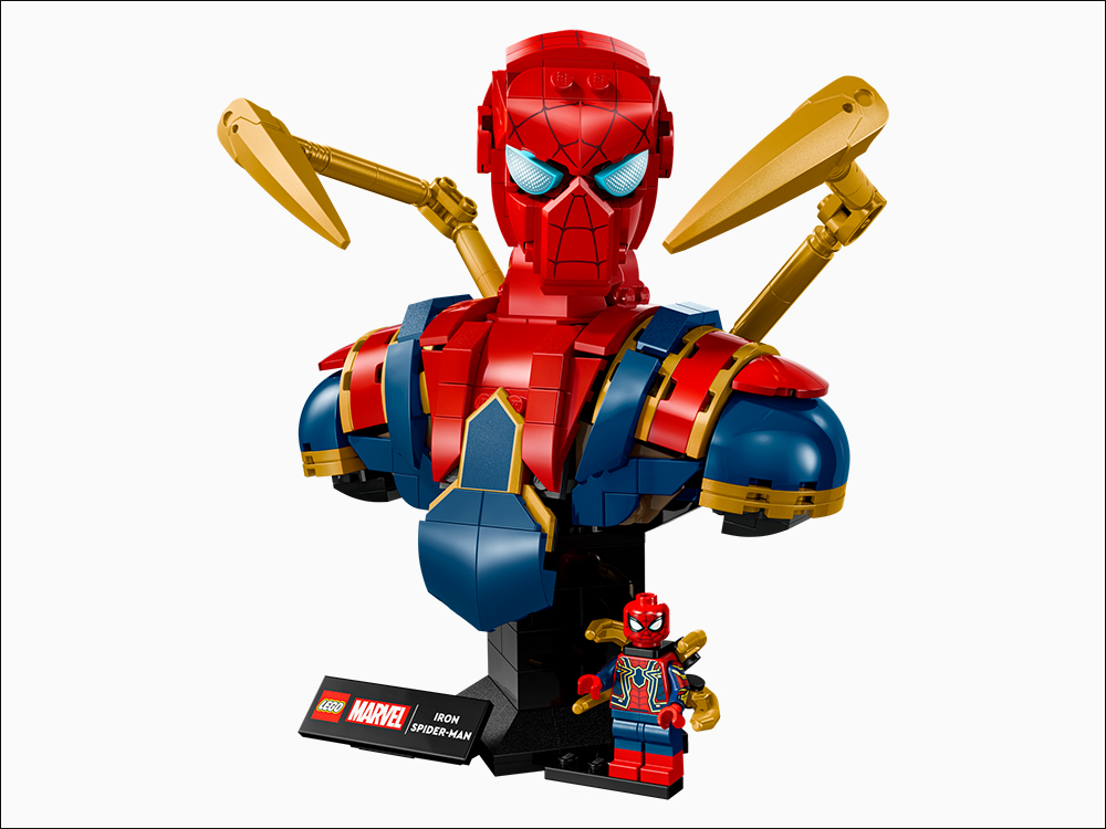 LEGO 推出 MARVEL 系列新品!鋼鐵人 MK4 與鋼鐵蜘蛛人胸像帥氣亮相 - 電腦王阿達 LEGO 推出 MARVEL 系列新品!鋼鐵人 MK4 與鋼鐵蜘蛛人胸像帥氣亮相 - 電腦王阿達