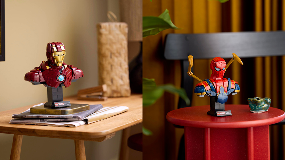 LEGO 推出 MARVEL 系列新品!鋼鐵人 MK4 與鋼鐵蜘蛛人胸像帥氣亮相 - 電腦王阿達 LEGO 推出 MARVEL 系列新品!鋼鐵人 MK4 與鋼鐵蜘蛛人胸像帥氣亮相 - 電腦王阿達