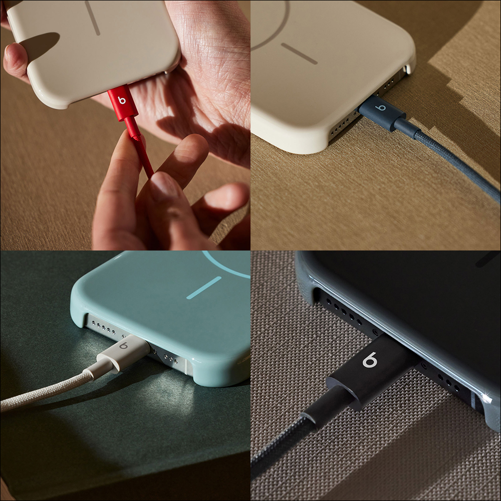 Apple 原廠品質加持!Beats 編織充電線開賣:支援 60W 快充、編織材質超耐用設計 - 電腦王阿達 Apple 原廠品質加持!Beats 編織充電線開賣:支援 60W 快充、編織材質超耐用設計 - 電腦王阿達