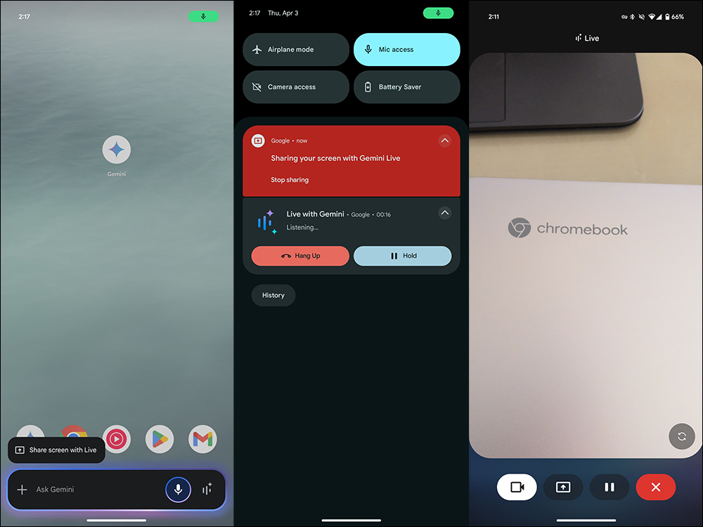 Google Gemini Live 錄影和螢幕分享功能向所有 Android 用戶免費開放 - 電腦王阿達 Google Gemini Live 錄影和螢幕分享功能向所有 Android 用戶免費開放 - 電腦王阿達