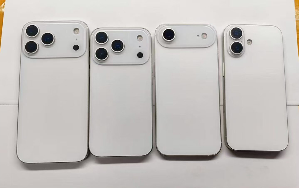 iPhone 17 全系列樣機照洩漏!最高 12GB RAM、揚聲器也升級,部分機型可能取消實體 SIM 卡? - 電腦王阿達 iPhone 17 全系列樣機照洩漏!最高 12GB RAM、揚聲器也升級,部分機型可能取消實體 SIM 卡? - 電腦王阿達