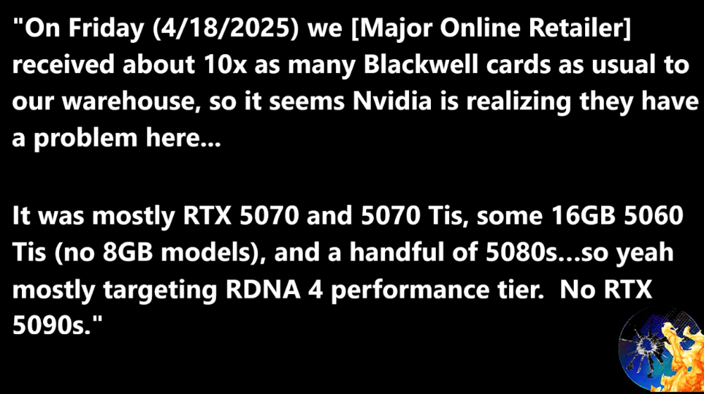 終於有好消息!RTX 50 系列供應量似乎正大幅增加,有店家收到比平常多約十倍 - 電腦王阿達 終於有好消息!RTX 50 系列供應量似乎正大幅增加,有店家收到比平常多約十倍 - 電腦王阿達