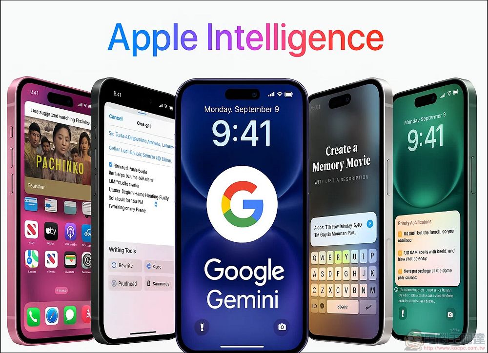 分析師郭明錤揭秘:Gemini3 殺手鐧、蘋果折疊 iPhone 豪賭與 AI 泡沫 - 電腦王阿達 蘋果 Apple Intelligence 即將在今年搭載 Google Gemini,並與 iOS 19 同時推出 - 電腦王阿達
