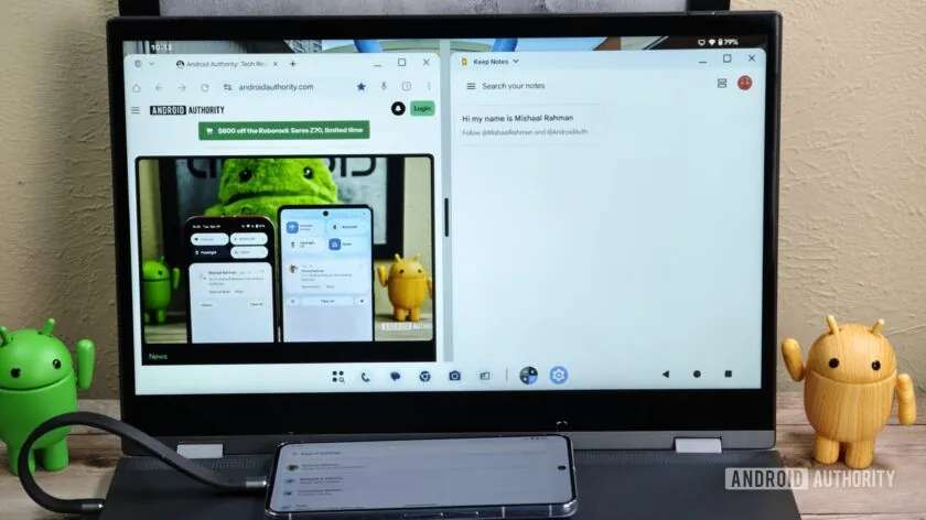 Android 桌面模式首度曝光!介面就跟 Windows 類似 - 電腦王阿達 Android 桌面模式首度曝光!介面就跟 Windows 類似 - 電腦王阿達