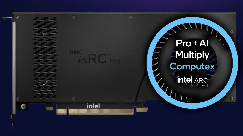 Intel 預告將在 Computex 推出 Arc Pro 系列 AI 專業顯卡,VRAM 可能達到 24GB - 電腦王阿達 Intel 預告將在 Computex 推出 Arc Pro 系列 AI 專業顯卡,VRAM 可能達到 24GB - 電腦王阿達
