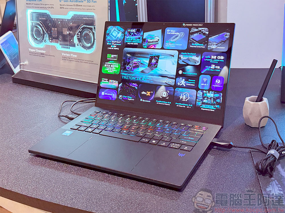 【COMPUTEX 2025】Acer 推出多款 AI 筆電,涵蓋主流、電競、極輕薄與創作者領域 - 電腦王阿達 【COMPUTEX 2025】Acer 推出多款 AI 筆電,涵蓋主流、電競、極輕薄與創作者領域 - 電腦王阿達