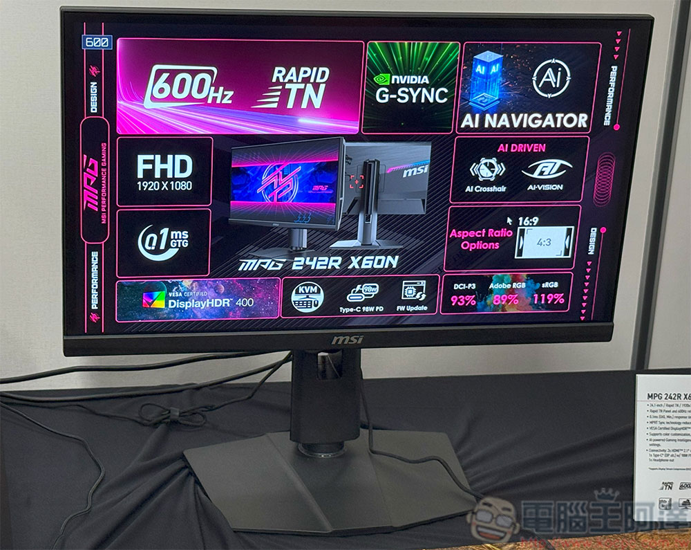 【COMPUTEX 2025】微星推出新一代 QD-OLED、Mini-LED 顯示器,導入 AI 功能使用體驗更好 - 電腦王阿達 【COMPUTEX 2025】微星推出新一代 QD-OLED、Mini-LED 顯示器,導入 AI 功能使用體驗更好 - 電腦王阿達