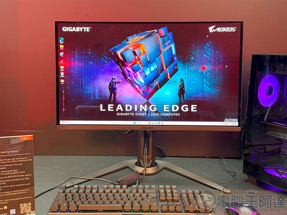 【COMPUTEX 2025】技嘉 Gigabyte「LEADING EDGE」發表會揭示全方位 AI 解決方案 - 電腦王阿達 【COMPUTEX 2025】技嘉 Gigabyte「LEADING EDGE」發表會揭示全方位 AI 解決方案 - 電腦王阿達