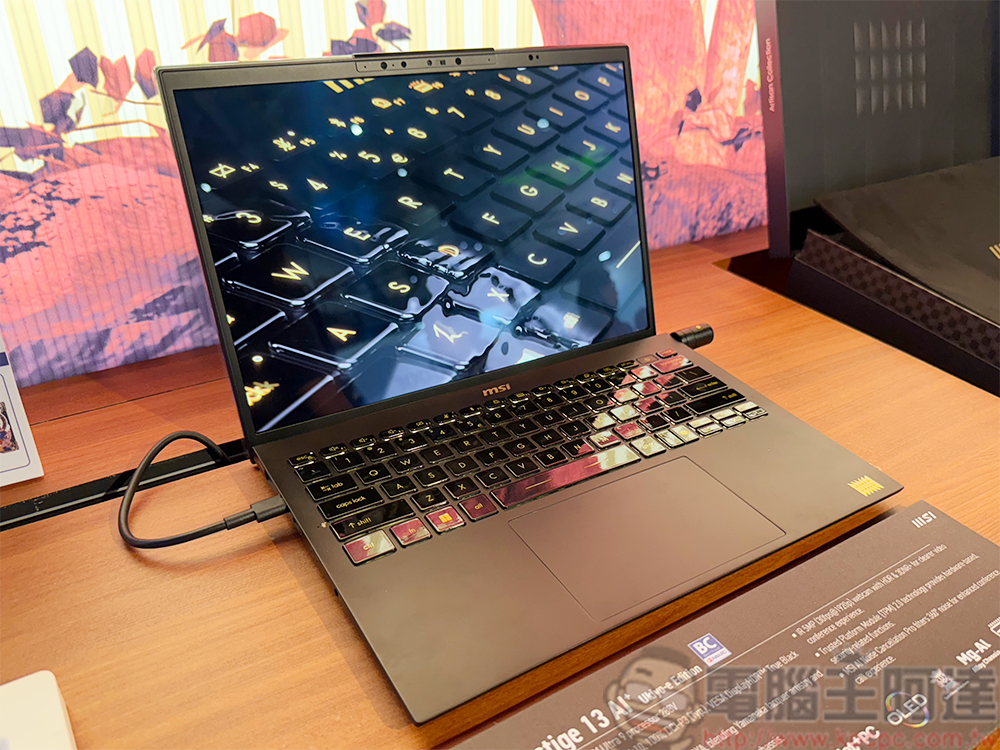 【COMPUTEX 2025】MSI 新品推出,日本匠心漆藝、AMG 聯名筆電與再進化電競掌機亮相 - 電腦王阿達 【COMPUTEX 2025】MSI 新品推出,日本匠心漆藝、AMG 聯名筆電與再進化電競掌機亮相 - 電腦王阿達