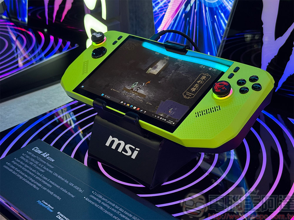 【COMPUTEX 2025】MSI 新品推出,日本匠心漆藝、AMG 聯名筆電與再進化電競掌機亮相 - 電腦王阿達 【COMPUTEX 2025】MSI 新品推出,日本匠心漆藝、AMG 聯名筆電與再進化電競掌機亮相 - 電腦王阿達