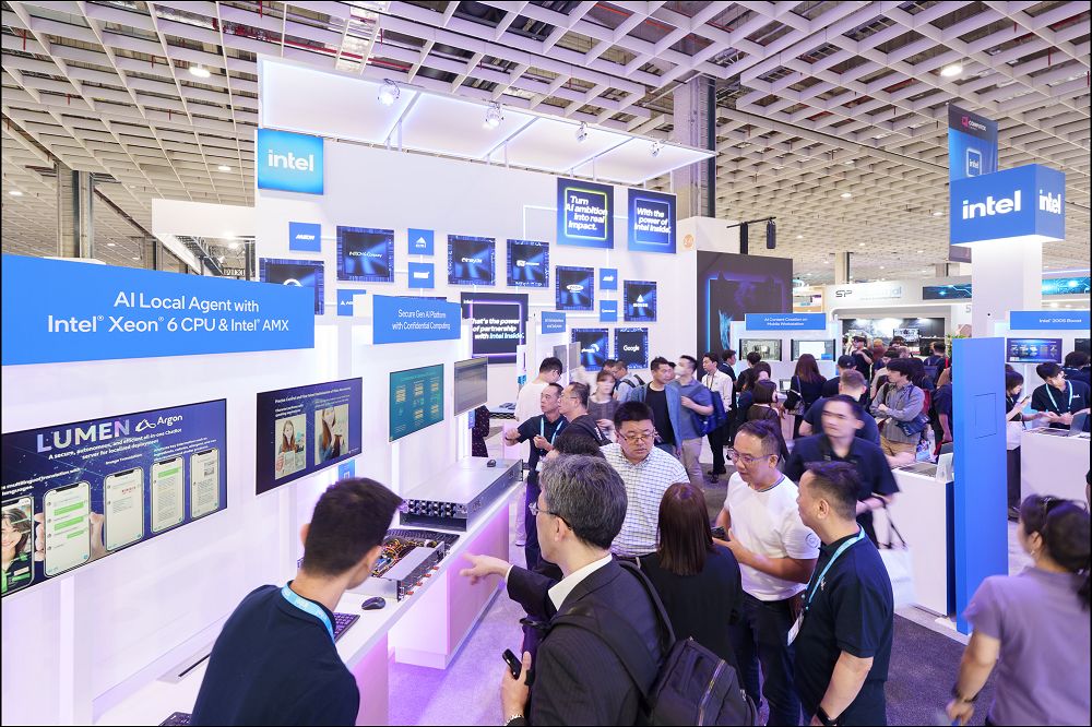 英特爾COMPUTEX 2025重磅亮相,展示從PC到AI伺服器的創新技術 - 電腦王阿達 英特爾COMPUTEX 2025重磅亮相,展示從PC到AI伺服器的創新技術 - 電腦王阿達