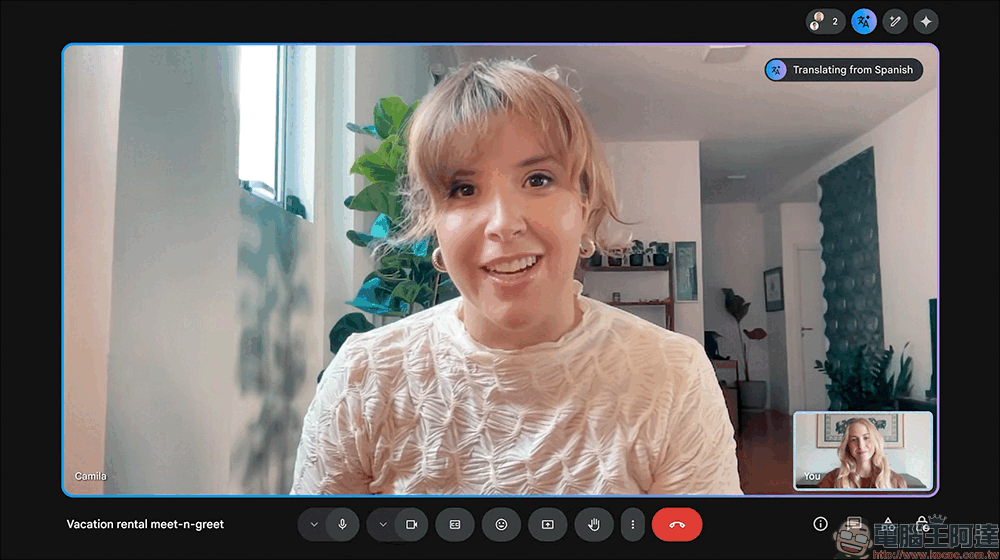 Google Meet 即時語音翻譯登場!AI 會幫你翻譯還能「模仿你的聲音」 - 電腦王阿達 Google