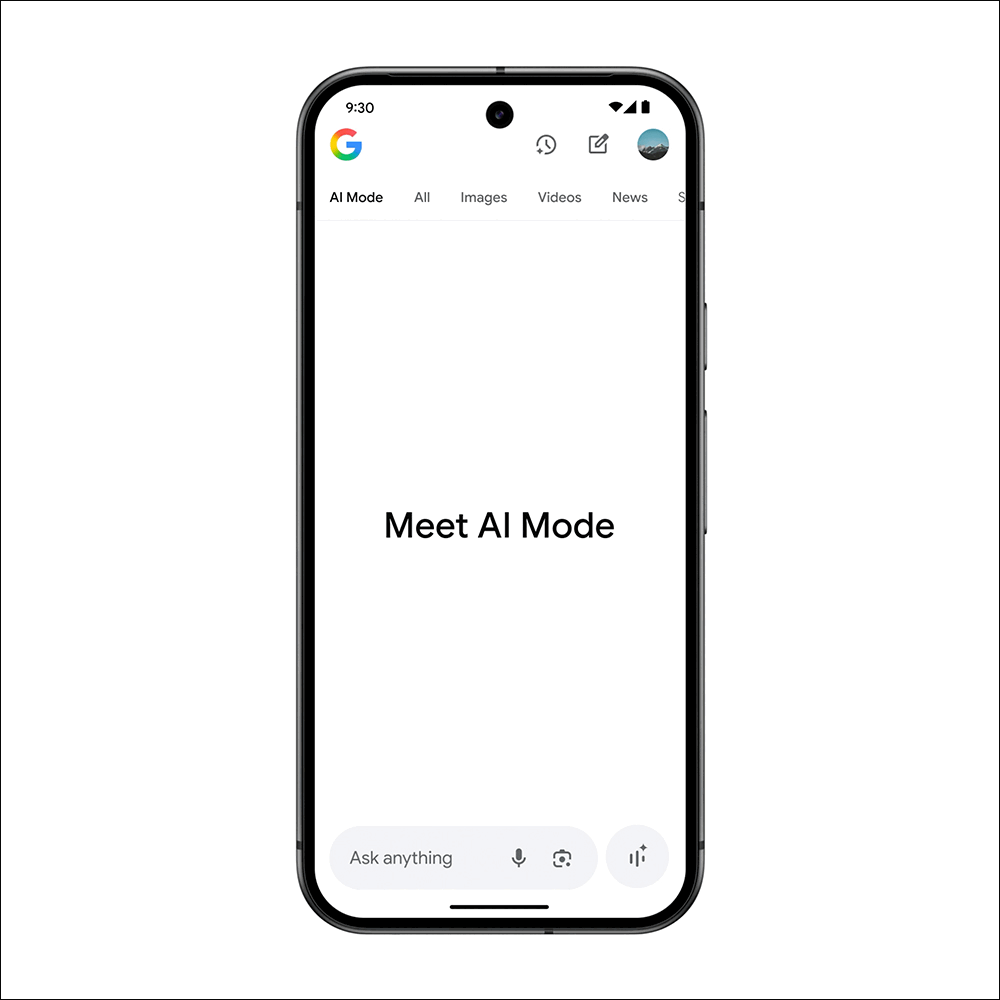 Google 搜尋大升級!全新「AI 模式」,虛擬試穿與智慧購物全面啟動 - 電腦王阿達 google