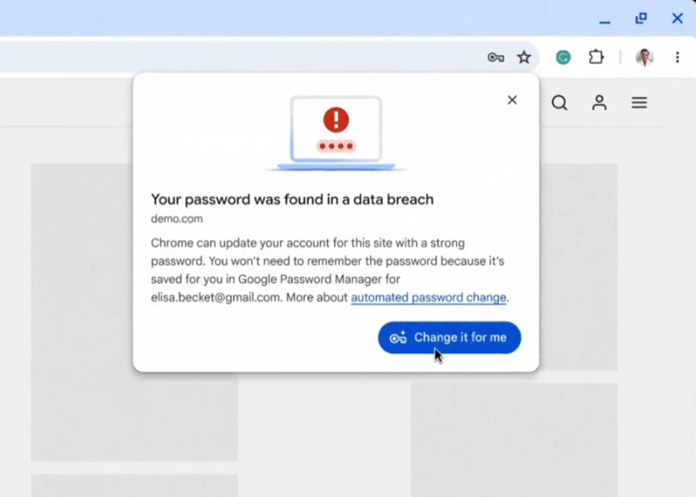 Google Chrome 將使修復洩露的密碼變得更簡單 - 電腦王阿達 Chrome 為我更改密碼