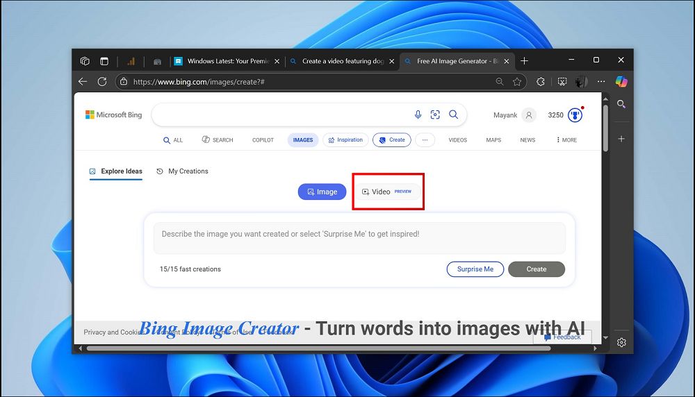 微軟將推出基於 OPEN AI Sora 的「Bing Video Creator」免費影片生成服務 - 電腦王阿達 微軟將推出基於 OPEN AI Sora 的「Bing Video Creator」免費影片生成服務 - 電腦王阿達